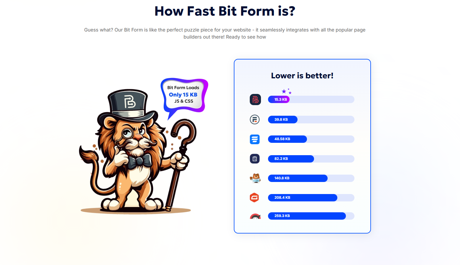 screenshot of Bit Form
